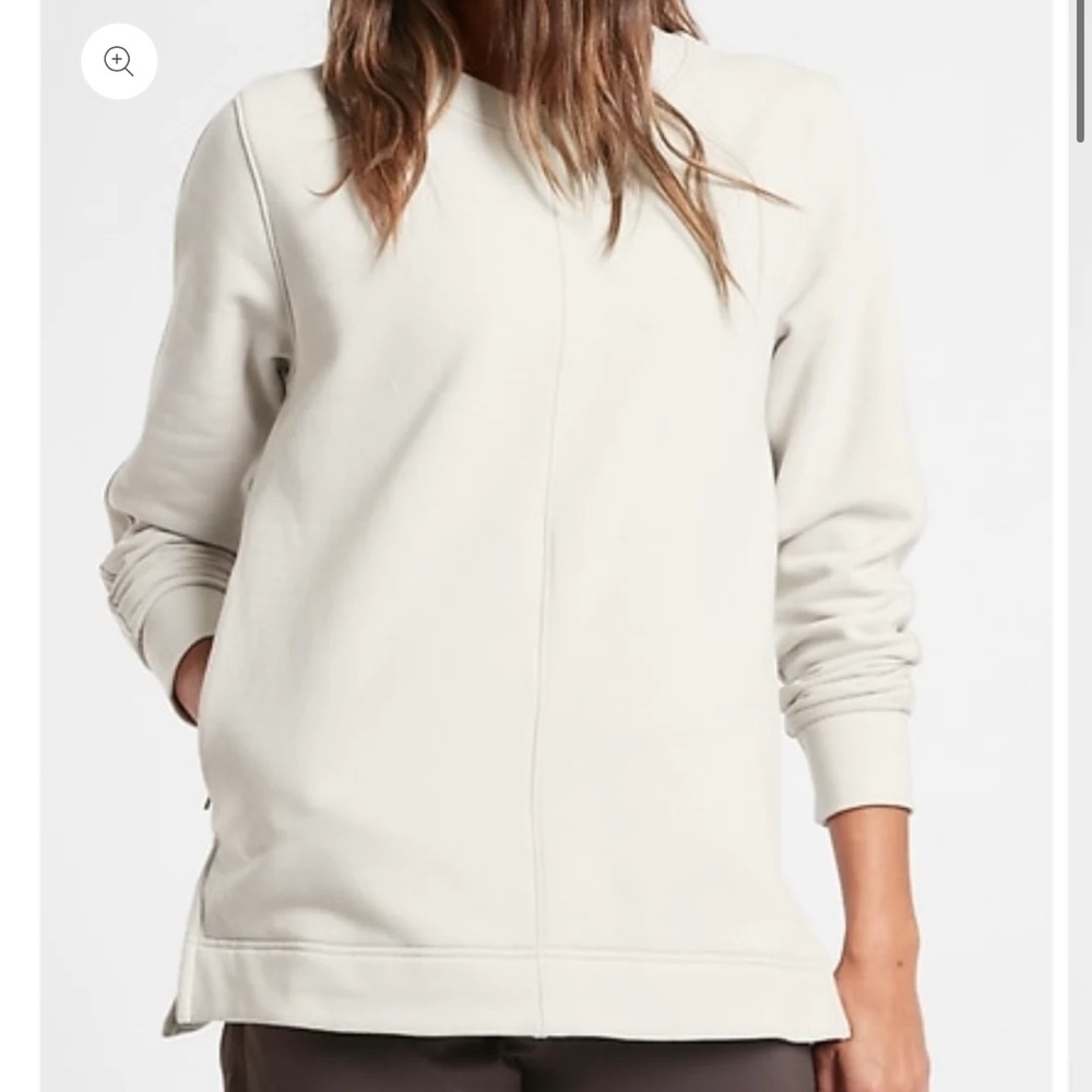 Athleta Retroplush Crewneck Sweatshirt